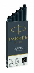 Naboje Parker Quink długie  kolor czarny